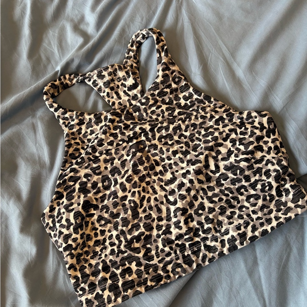 Outdoor Voices Animal Print Sports Bra